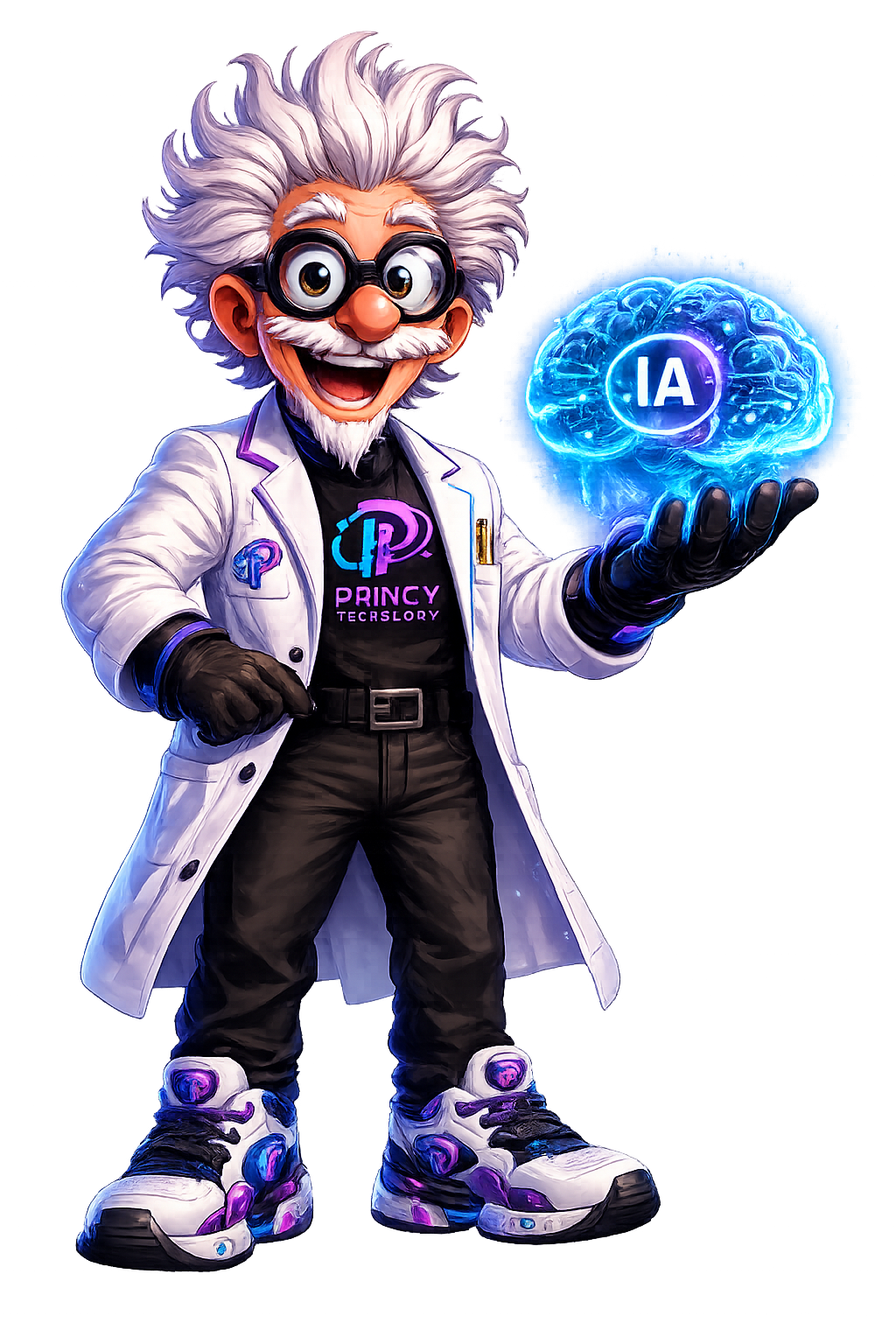 Professor Princy — Criador de sites com IA